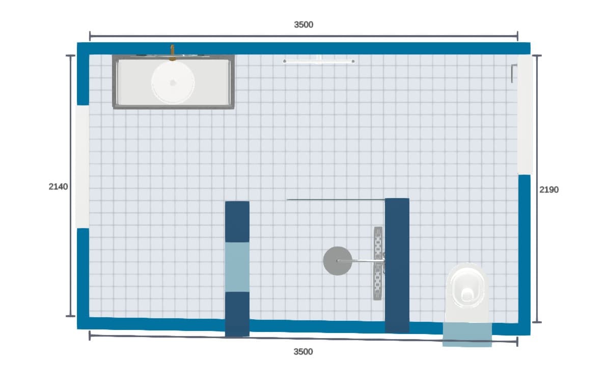 Exacte plattegrond